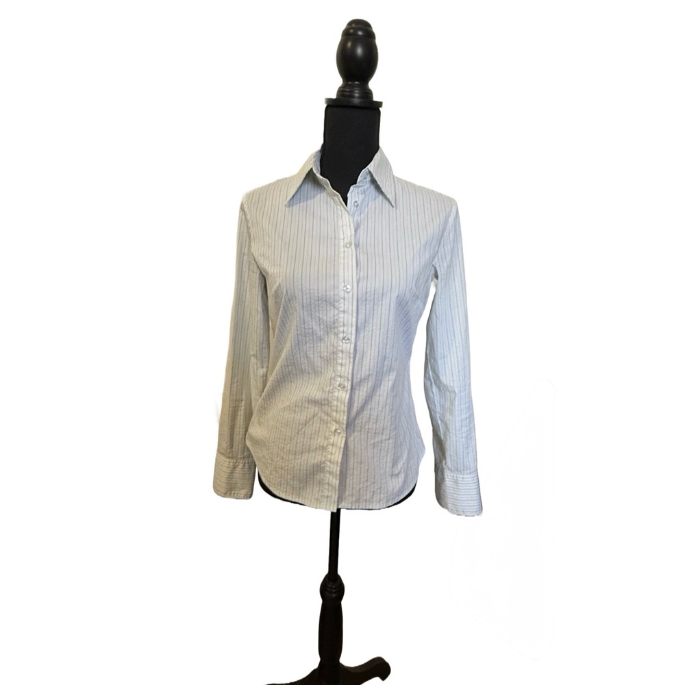 Banana Republic White Button Down Shirt
